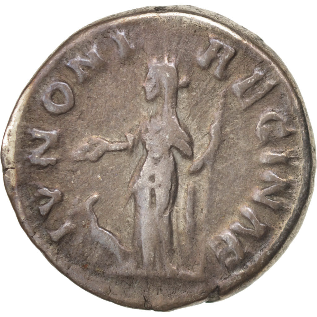 Munten, Faustina II, Denarius, Roma, ZF, Zilver, RIC:694