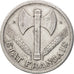 France, Bazor, 2 Francs, 1944, Beaumont - Le Roger, EF(40-45), Aluminum