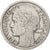 Moneta, Francia, Morlon, 2 Francs, 1945, Beaumont le Roger, MB+, Alluminio