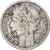Munten, Frankrijk, Morlon, 2 Francs, 1945, Castelsarrasin, FR, Aluminium