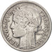 Munten, Frankrijk, Morlon, 2 Francs, 1946, Paris, ZF, Aluminium, KM:886a.1