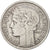 Munten, Frankrijk, Morlon, 2 Francs, 1958, Paris, ZF, Aluminium, KM:886a.1