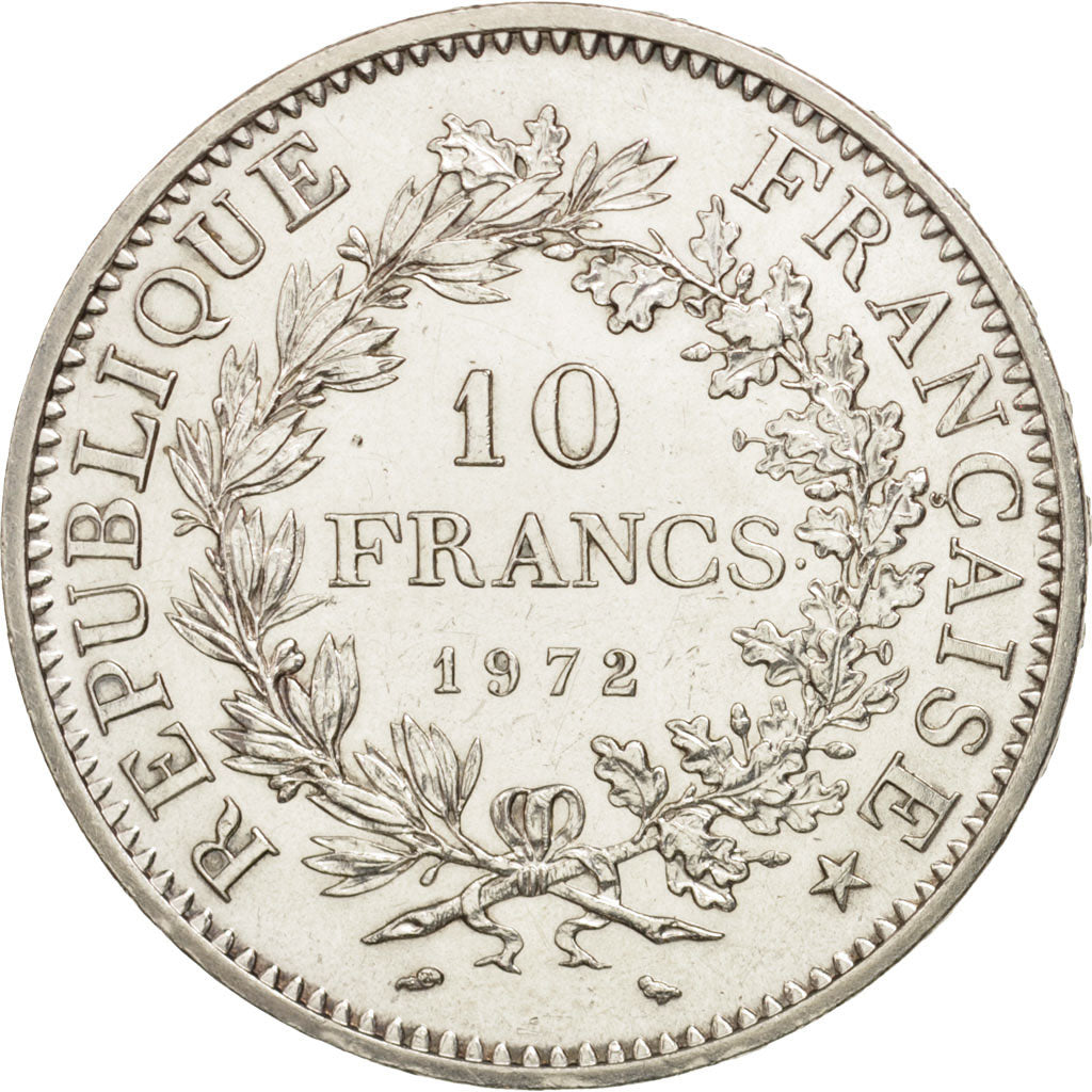France, Hercule, 10 Francs, 1872, Paris, AU(55-58), Silver, KM:932, Gadoury:813