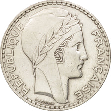 Frankreich, Turin, 20 Francs, 1938, Paris, AU(50-53), Silver, KM:879