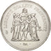 Moneta, Francia, Hercule, 50 Francs, 1976, Paris, SPL, Argento, KM:941.1