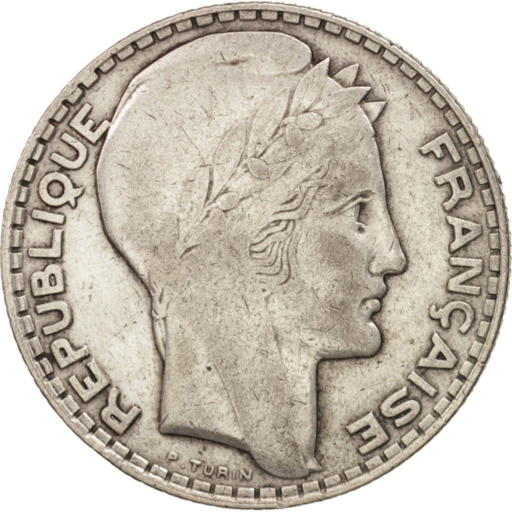 Coin, France, Turin, 10 Francs, 1930, Paris, VF(20-25), Silver, KM:878