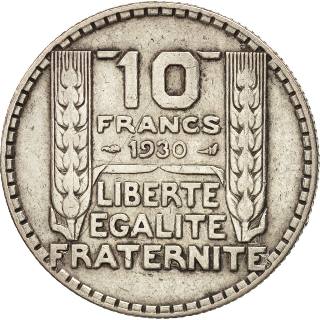 Coin, France, Turin, 10 Francs, 1930, Paris, VF(20-25), Silver, KM:878