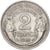 Moneda, Francia, Morlon, 2 Francs, 1948, Beaumont-le-Roger, MBC, Aluminio