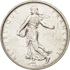 France, Semeuse, 5 Francs, 1961, Paris, AU(50-53), Silver, KM:926, Gadoury:770