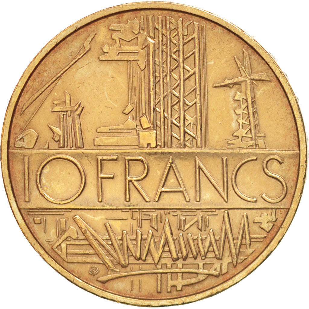Monnaie, France, Mathieu, 10 Francs, 1975, Paris, SUP, Nickel-brass, KM:940