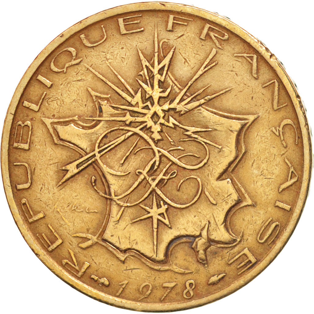 Coin, France, Mathieu, 10 Francs, 1978, Paris, AU(50-53), Nickel-brass, KM:940
