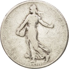 Münze, Frankreich, Semeuse, 2 Francs, 1899, Paris, SGE+, Silber, KM:845.1