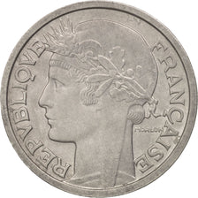 Coin, France, Morlon, 2 Francs, 1959, Paris, AU(50-53), Aluminum, KM:886a.1