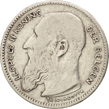 Belgio, 50 Centimes, 1907, BB, Argento, KM:61.1