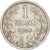 Munten, België, Franc, 1904, FR+, Zilver, KM:57.1