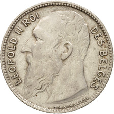 Monnaie, Belgique, Franc, 1909, TTB, Argent, KM:56.1