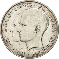 Belgium, 50 Francs, 50 Frank, 1960, AU(55-58), Silver, KM:152.1
