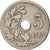 Moneta, Belgio, 5 Centimes, 1904, MB+, Rame-nichel, KM:55
