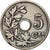 Moneda, Bélgica, 5 Centimes, 1906, MBC, Cobre - níquel, KM:55
