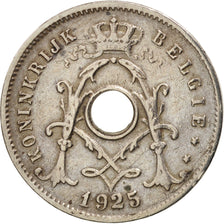 Belgium, 5 Centimes, 1925, AU(50-53), Copper-nickel, KM:67