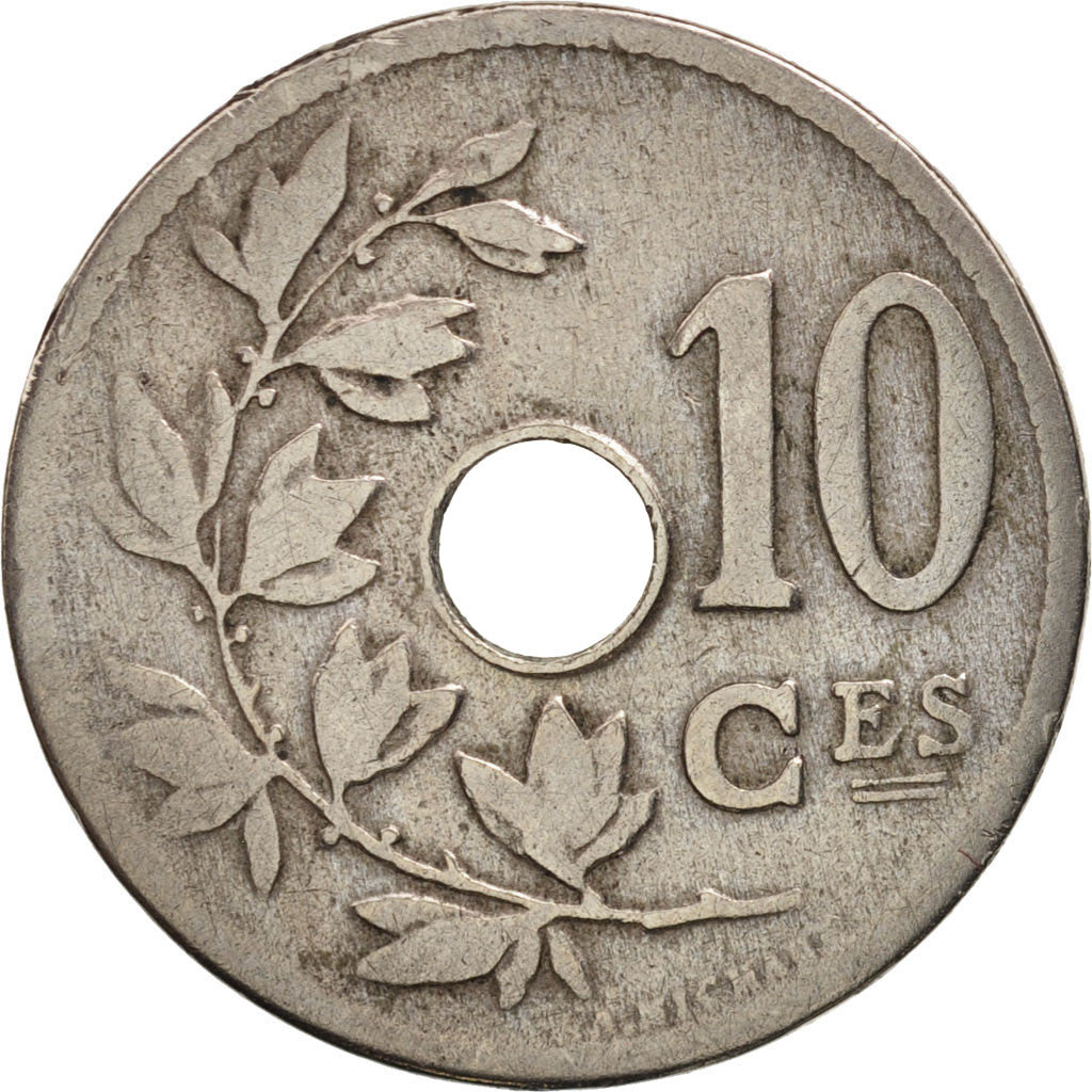 Monnaie, Belgique, 10 Centimes, 1904, TB, Copper-nickel, KM:52