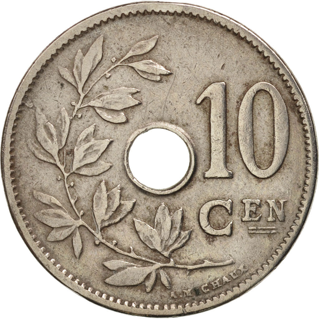 Coin, Belgium, 10 Centimes, 1906, EF(40-45), Copper-nickel, KM:53
