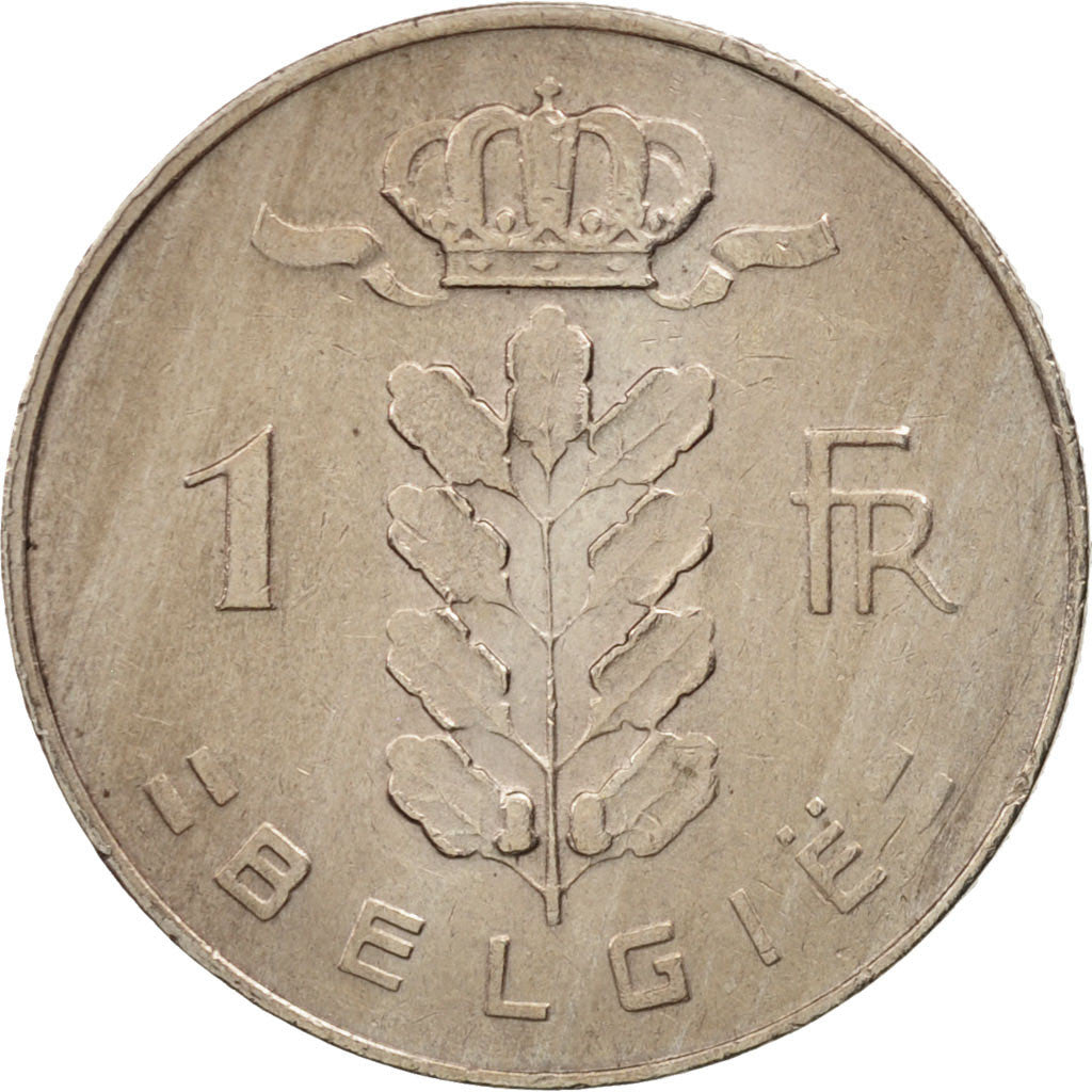 Coin, Belgium, Franc, 1971, EF(40-45), Copper-nickel, KM:142.1