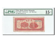 China, Mongolia, 200 Yuan, 1947, KM:S3507, PMG Ch F15
