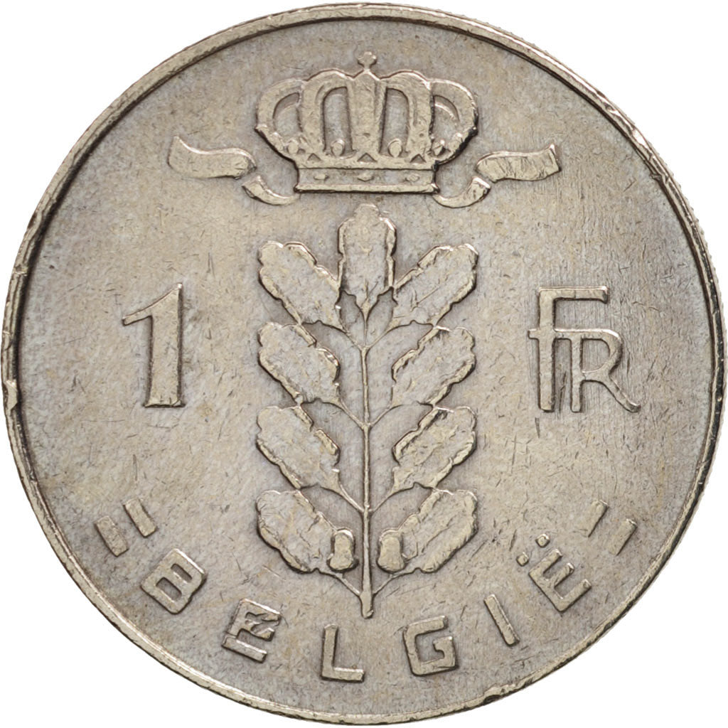 Coin, Belgium, Franc, 1975, EF(40-45), Copper-nickel, KM:143.1
