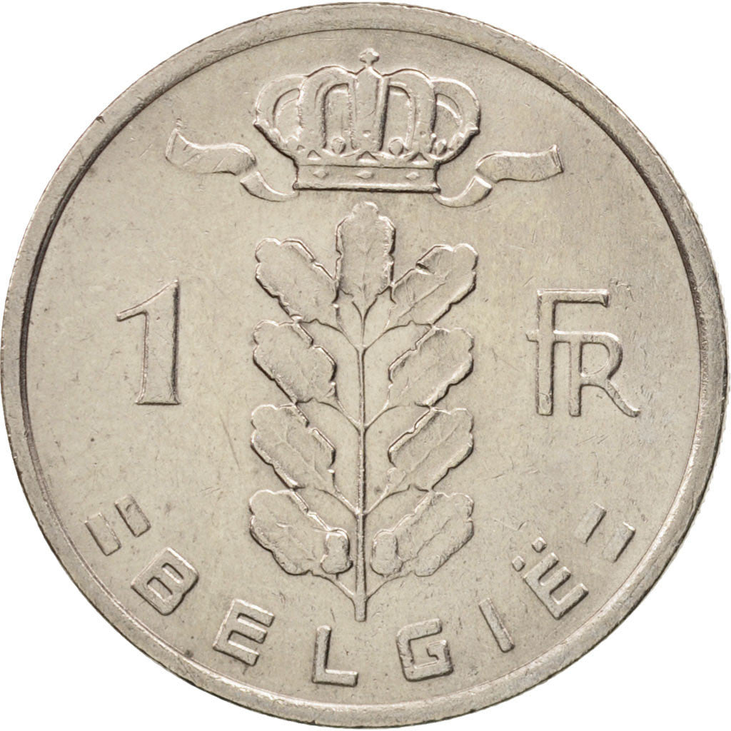 Munten, België, Franc, 1980, PR, Copper-nickel, KM:143.1