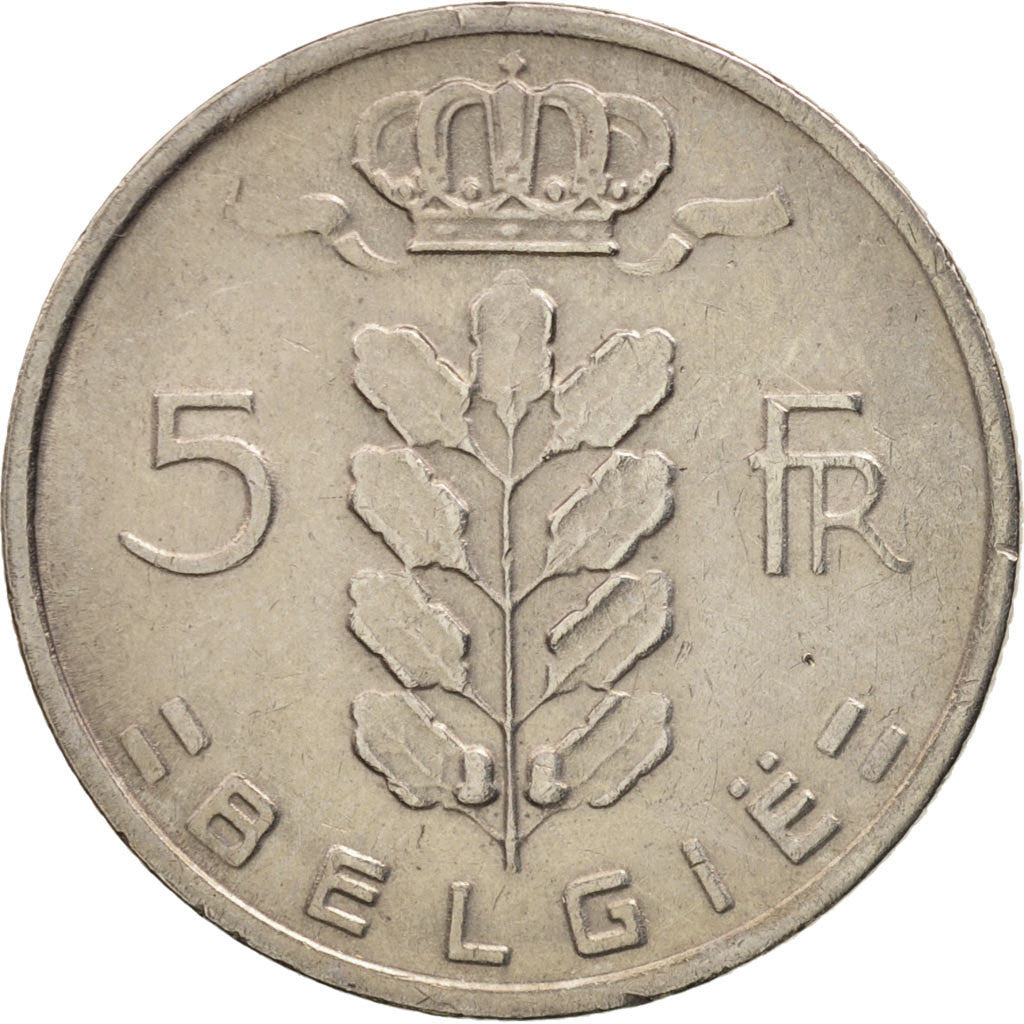 Monnaie, Belgique, 5 Francs, 5 Frank, 1969, SUP, Copper-nickel, KM:135.1