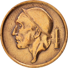 Belgium, Leopold II, Centime, 1953, AU(50-53), Copper, KM:34.1