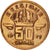Moneta, Belgia, Baudouin I, 50 Centimes, 1978, AU(50-53), Bronze, KM:148.1