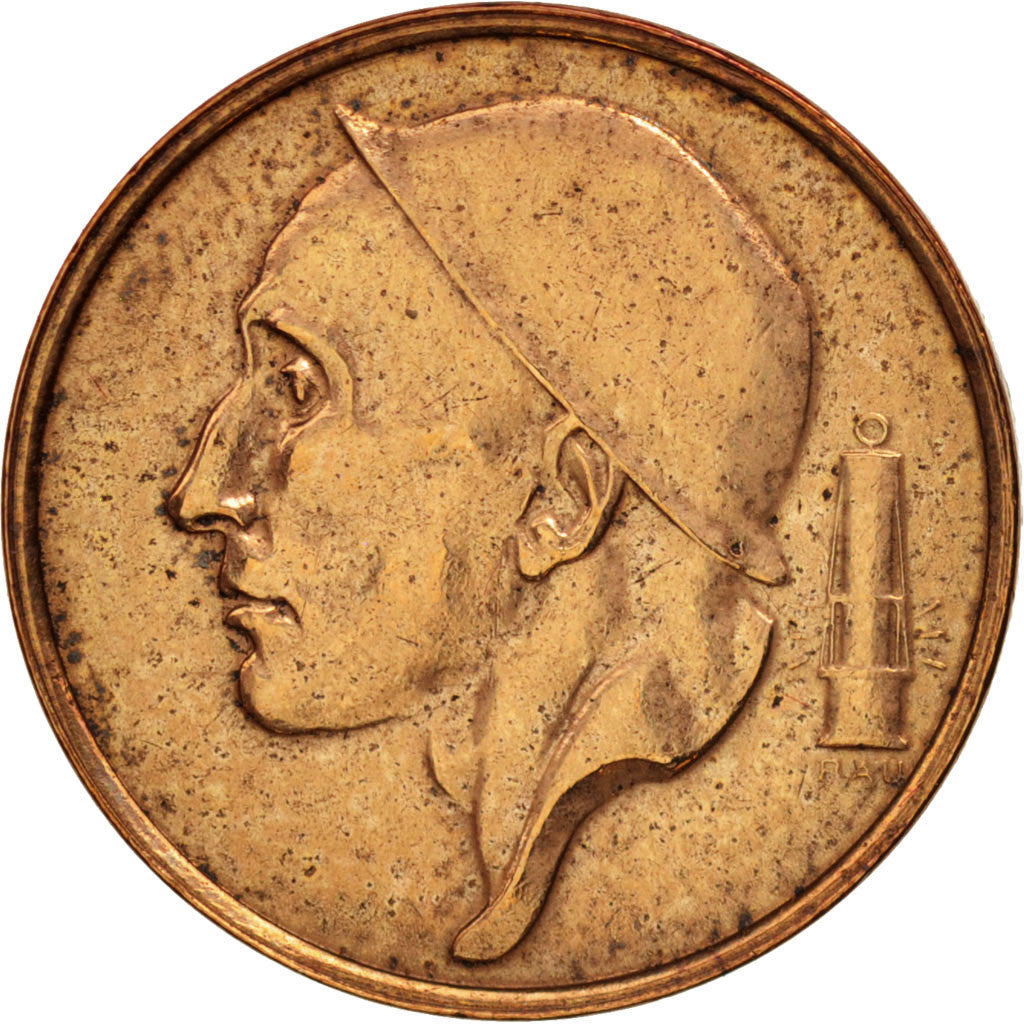 Moneta, Belgio, Baudouin I, 50 Centimes, 1993, BB+, Bronzo, KM:149.1