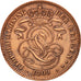Moneda, Bélgica, 2 Centimes, 1909, MBC+, Cobre, KM:36