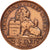 Münze, Belgien, 2 Centimes, 1909, SS+, Kupfer, KM:36