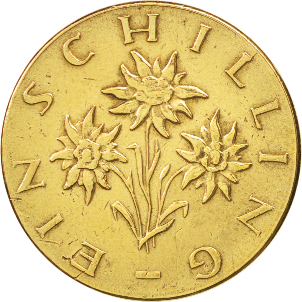 Austria, Schilling, 1966, AU(50-53), Aluminum-Bronze, KM:2886