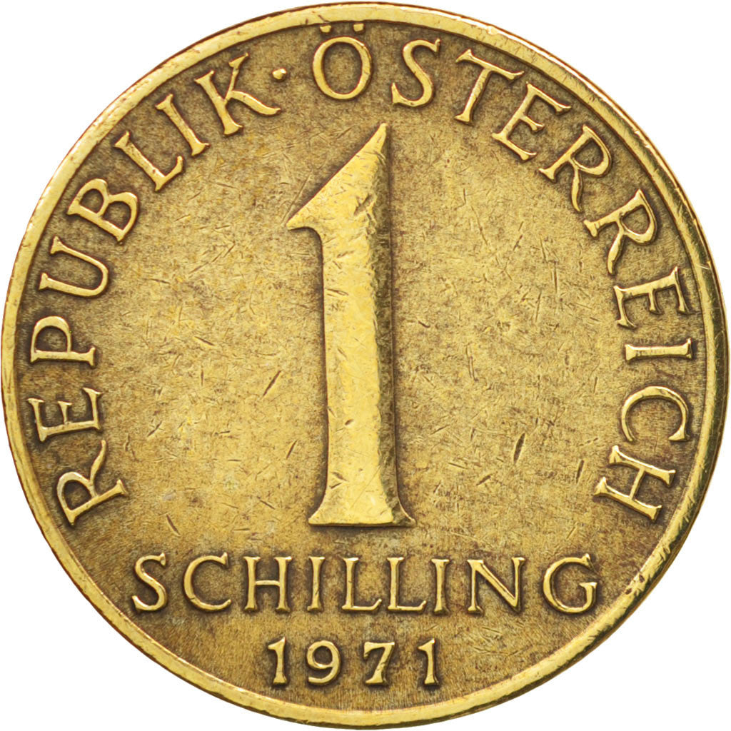 Coin, Austria, Schilling, 1971, EF(40-45), Aluminum-Bronze, KM:2886