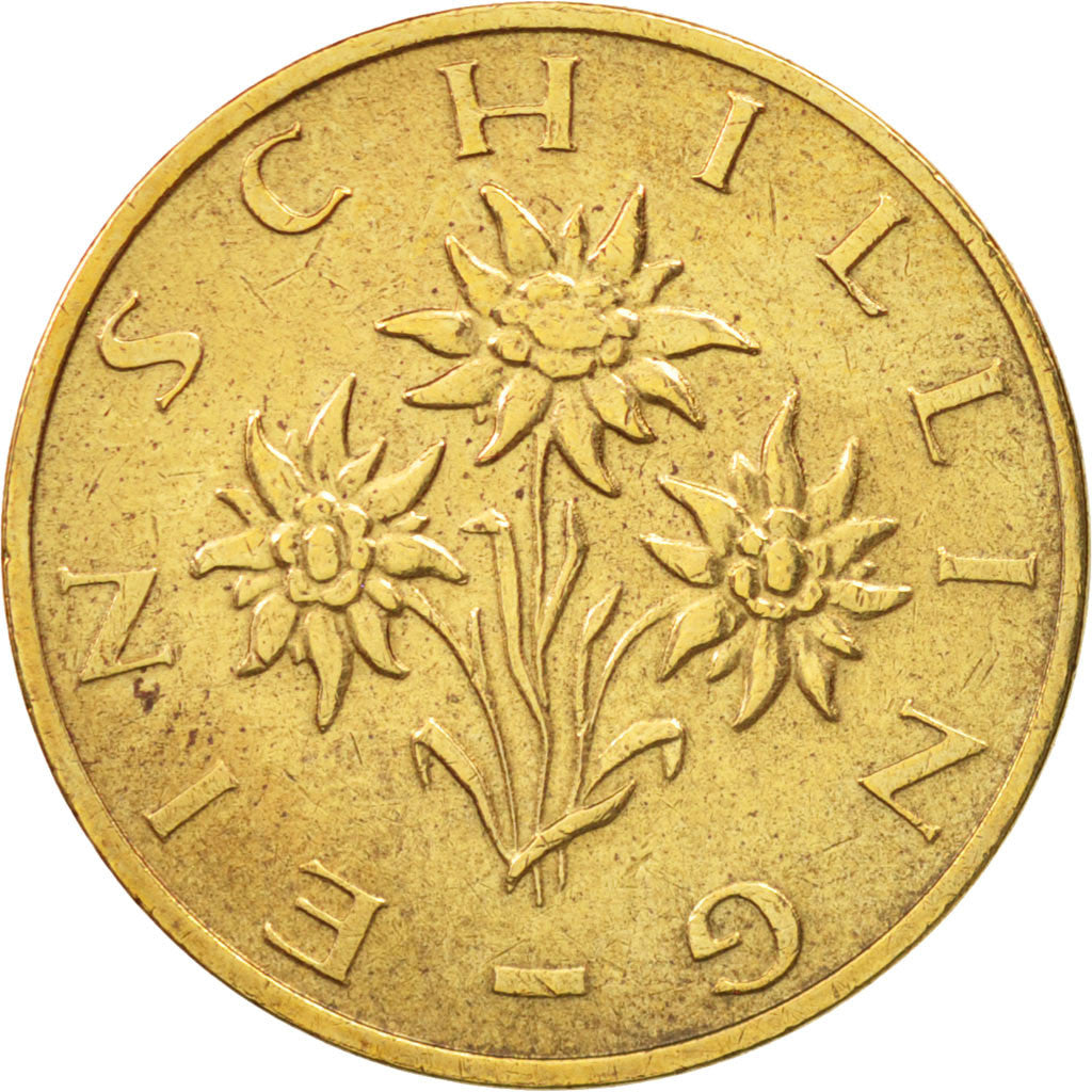 Coin, Austria, Schilling, 1989, EF(40-45), Aluminum-Bronze, KM:2886