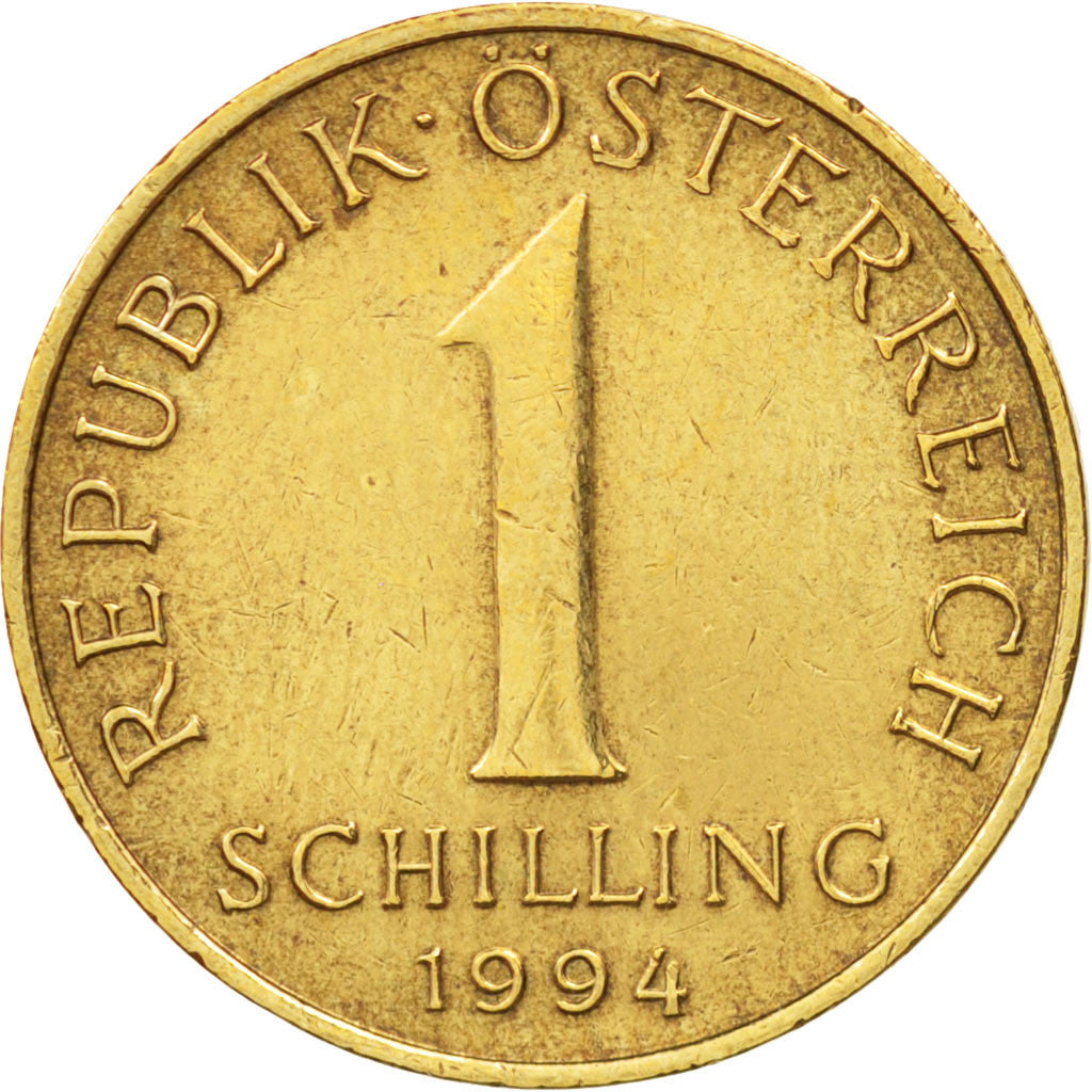 Coin, Austria, Schilling, 1994, AU(50-53), Aluminum-Bronze, KM:2886