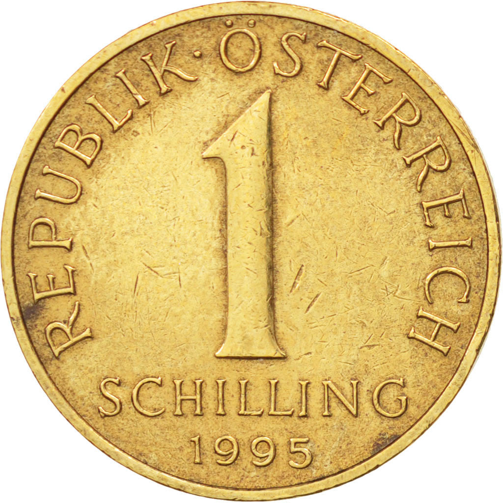 Coin, Austria, Schilling, 1995, EF(40-45), Aluminum-Bronze, KM:2886