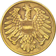 Austria, 20 Groschen, 1954, AU(50-53), Aluminum-Bronze, KM:2877