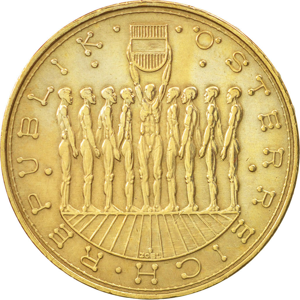 Coin, Austria, 20 Schilling, 1980, AU(55-58), Copper-Aluminum-Nickel, KM:2946.1
