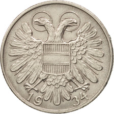 Austria, Schilling, 1934, AU(50-53), Copper-nickel, KM:2851