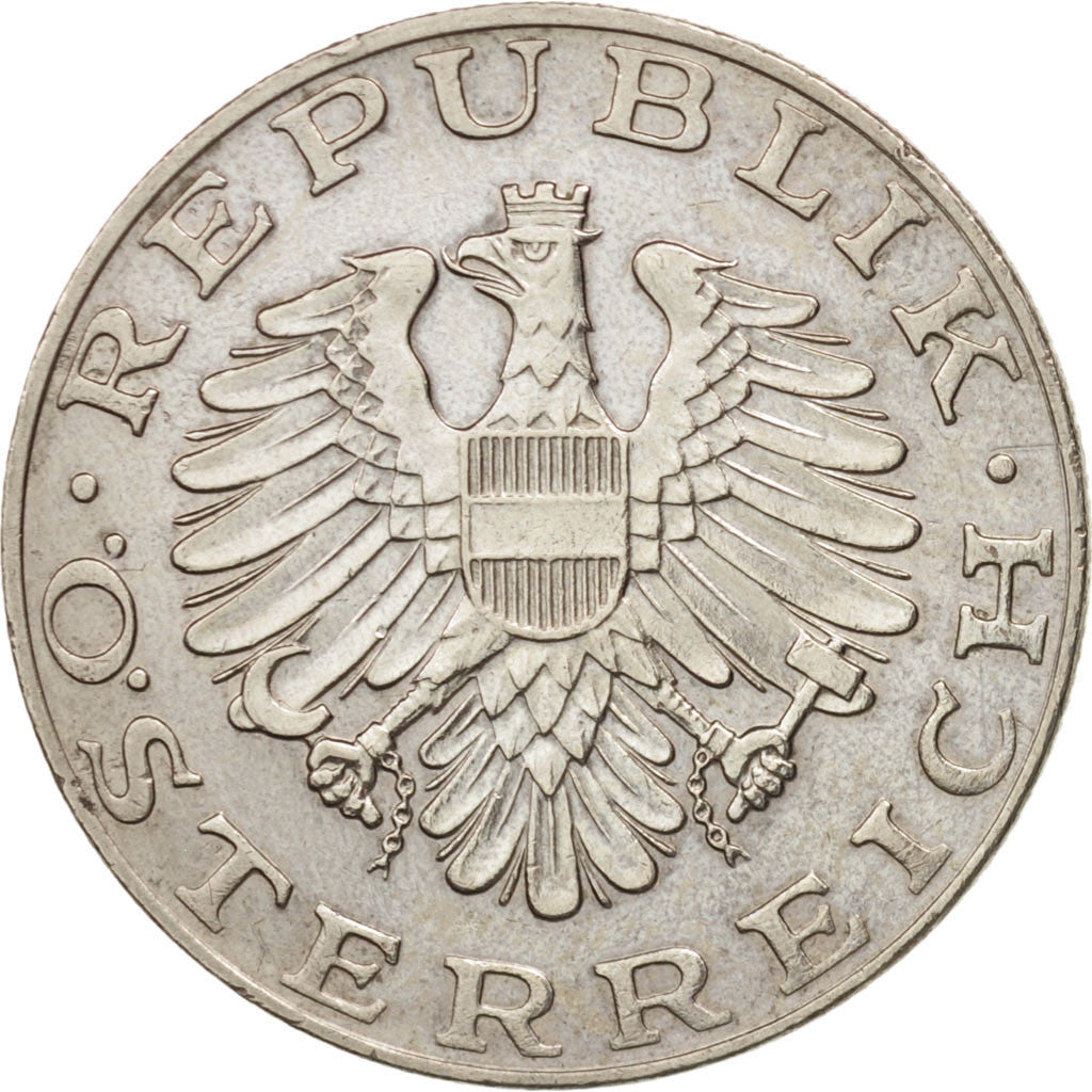Münze, Österreich, 10 Groschen, 1974, Vienna, SS+, Aluminium, KM:2878