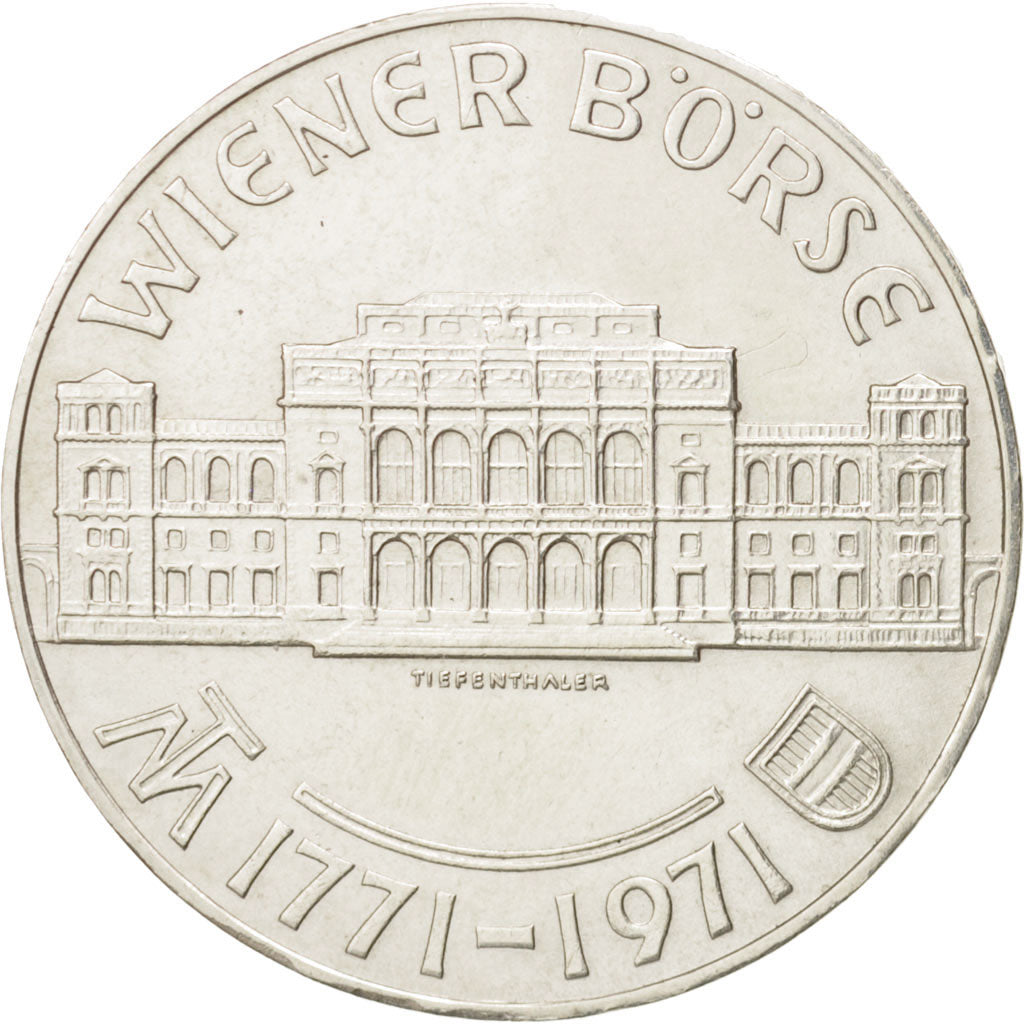 Austria, 25 Schilling, 1971, AU(50-53), Silver, KM:2910