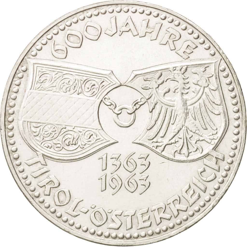Austria, 50 Schilling, 1963, BB+, Argento, KM:2894