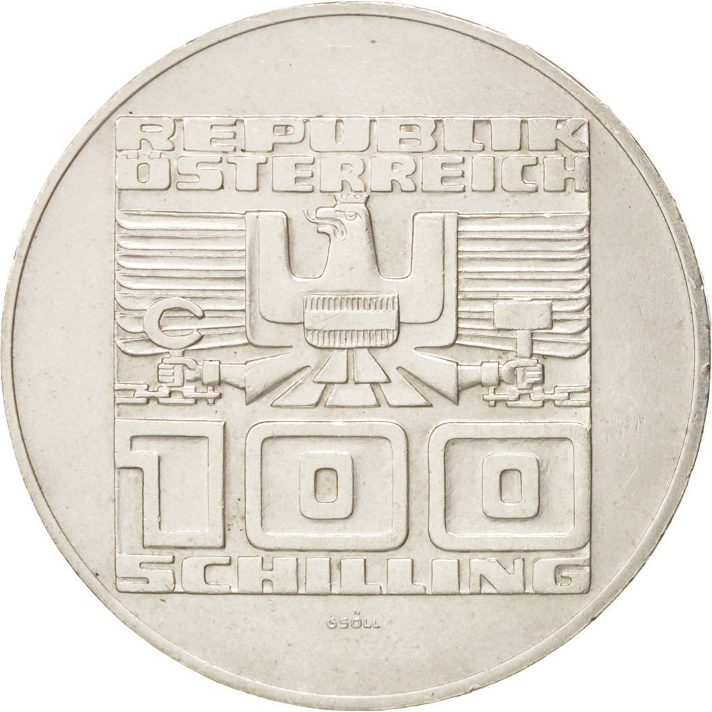 Autriche, 100 Schilling, 1978, TTB+, Argent, KM:2940