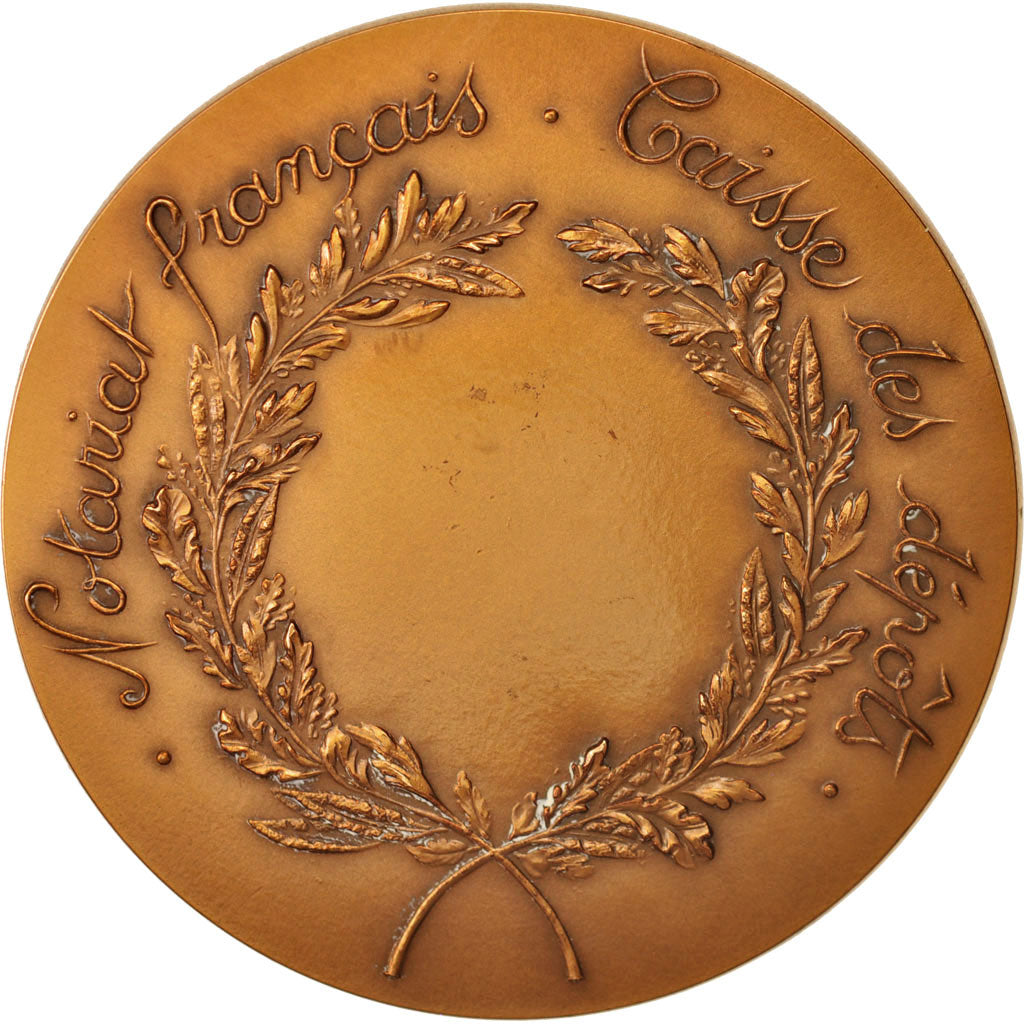 Frankrijk, Medal, Notariat Français, Caisse des Dépôts, Jean Etienne Marie