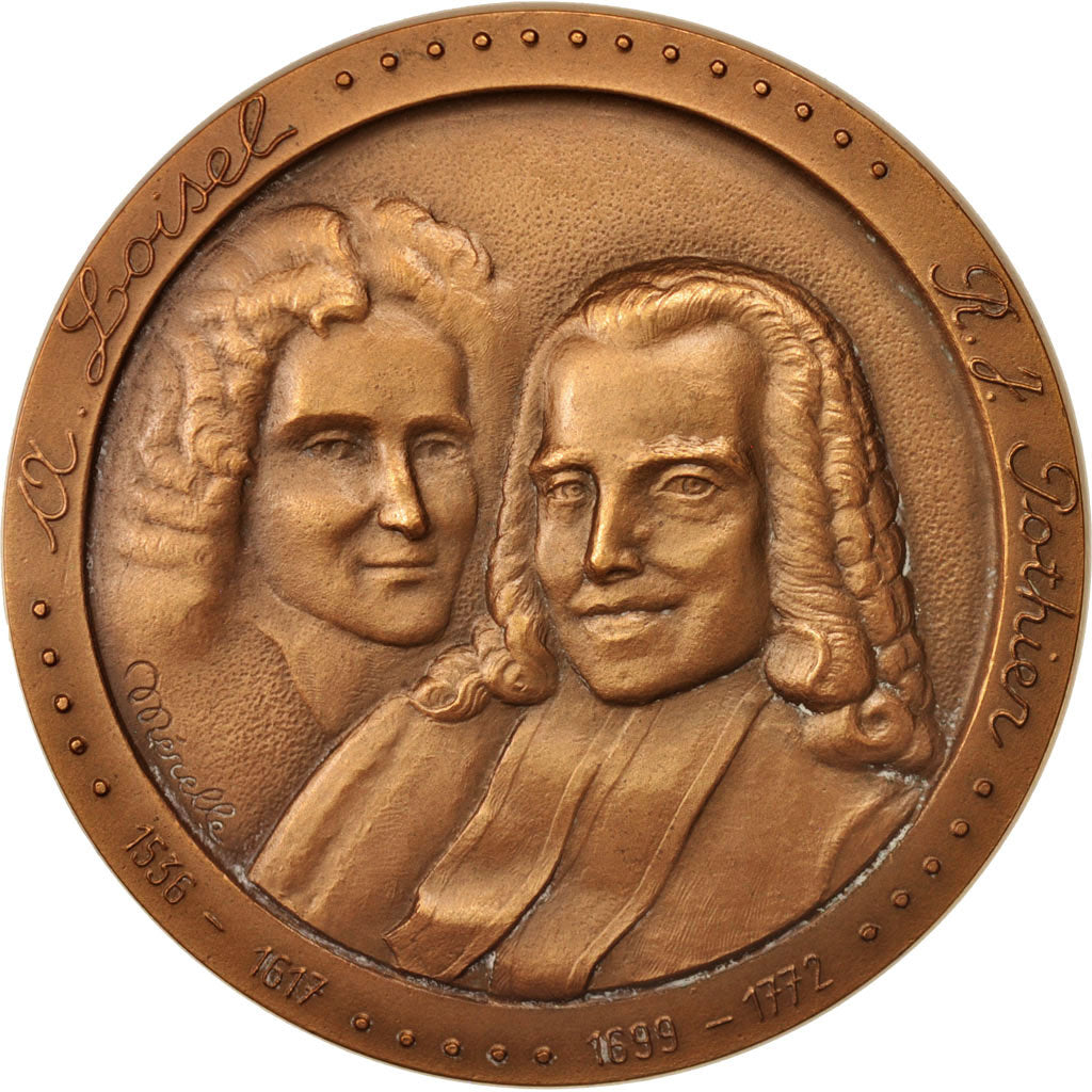 France, Medal, Notariat Français, Caisse des Dépôts, Loisel, Gauthier